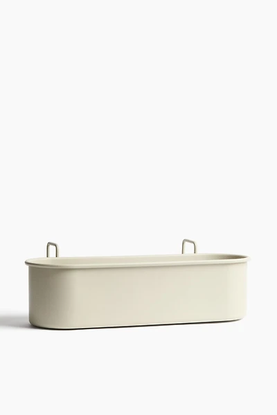 Jardinière suspendue en métal