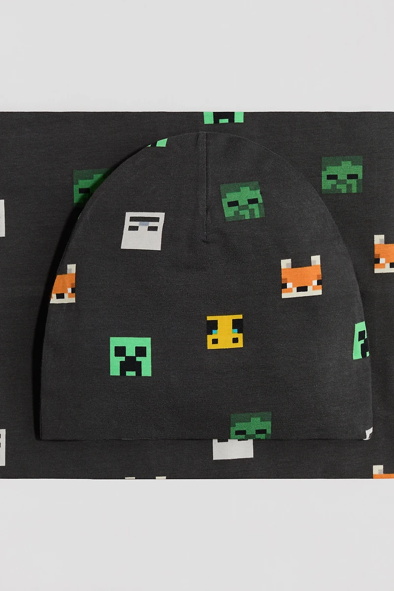 Ensemble 2 pièces tuque et écharpe tube