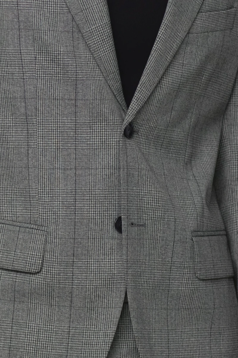 Regular-Fit Single-Breasted Jacket