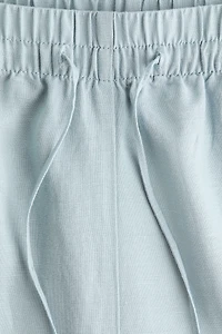 Linen-Blend Pants