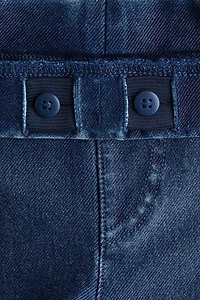 Wide Denim-look Pants