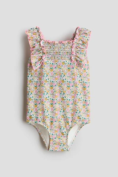 Ruffle-Trimmed Swimsuit