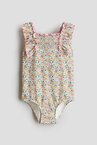 Ruffle-Trimmed Swimsuit