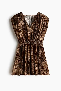 Viscose-Blend Tunic Dress