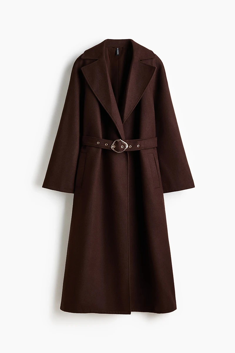 Belted Maxi Coat