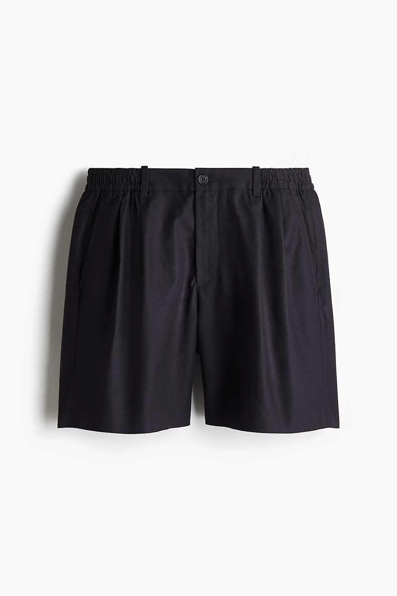 Relaxed-Fit Linen-Blend Shorts