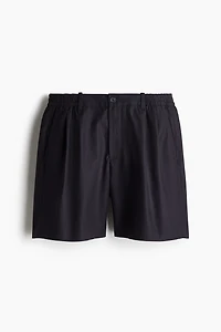 Relaxed-Fit Linen-Blend Shorts