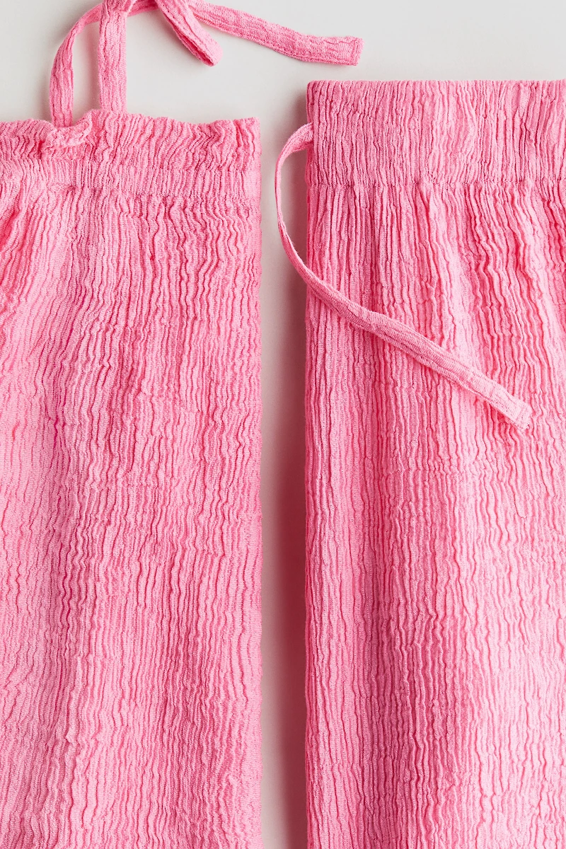 2-Piece Crinkled Set