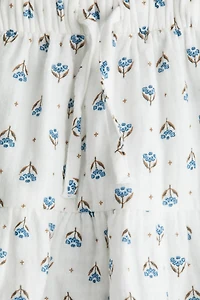 Printed Muslin Skirt