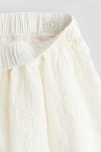 Cotton Seersucker Skirt