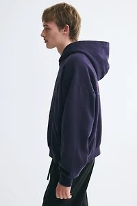 Oversized Printed Hoodie