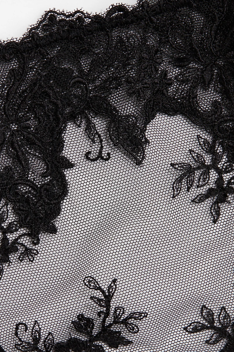 Embroidered Thong Briefs