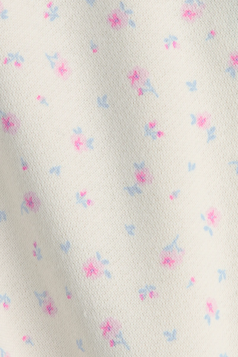 Printed Brushed-Inside Sweatshirt