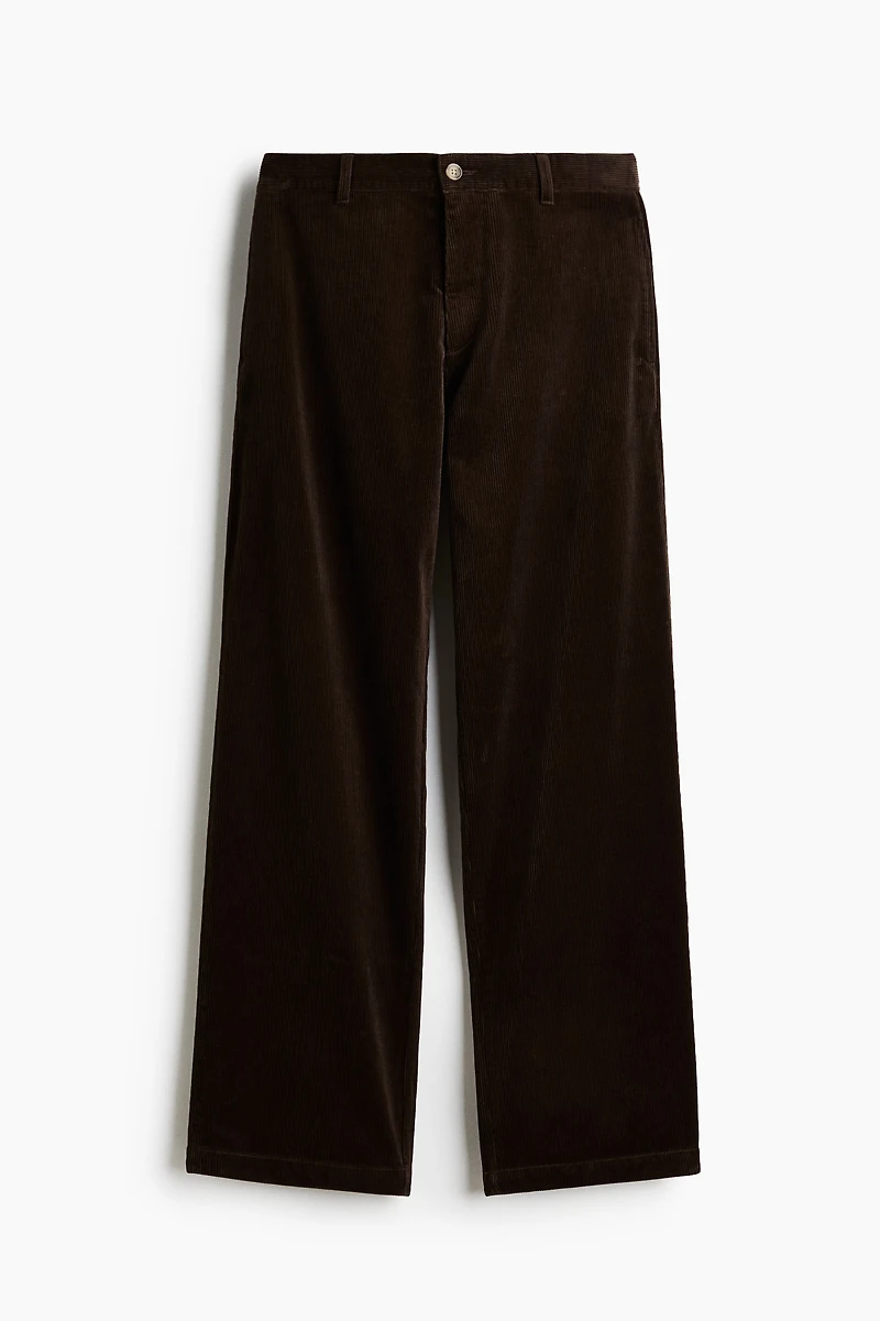 Relaxed-Fit Corduroy Pants