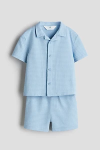 2-Piece Shirt and Shorts Set