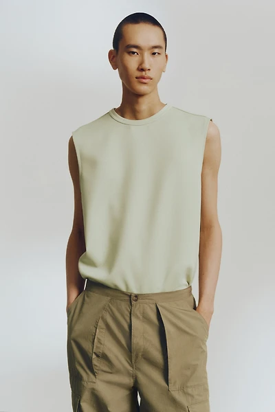 Loose-Fit Scuba Tank Top