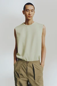 Loose-Fit Scuba Tank Top