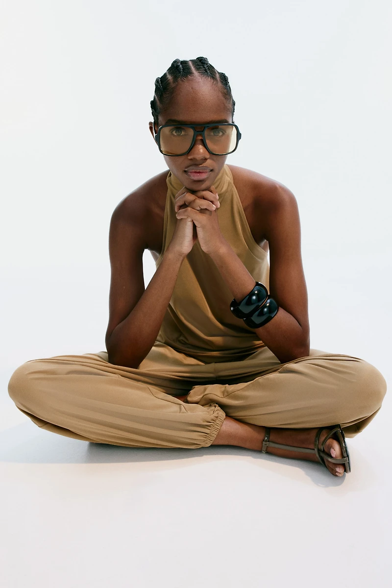 Pantalon à jambes ballon