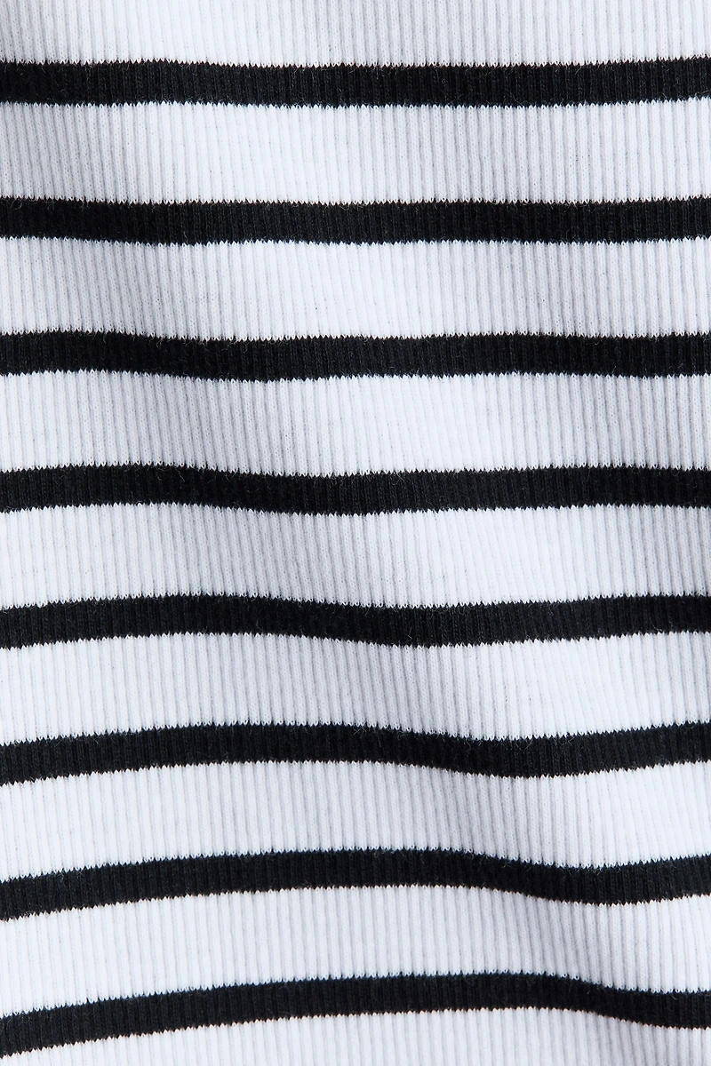 Ribbed Cotton Tank Top