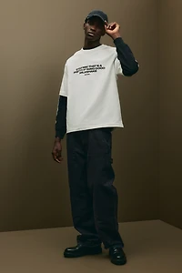 T-shirt imprimé Coupe Flottante