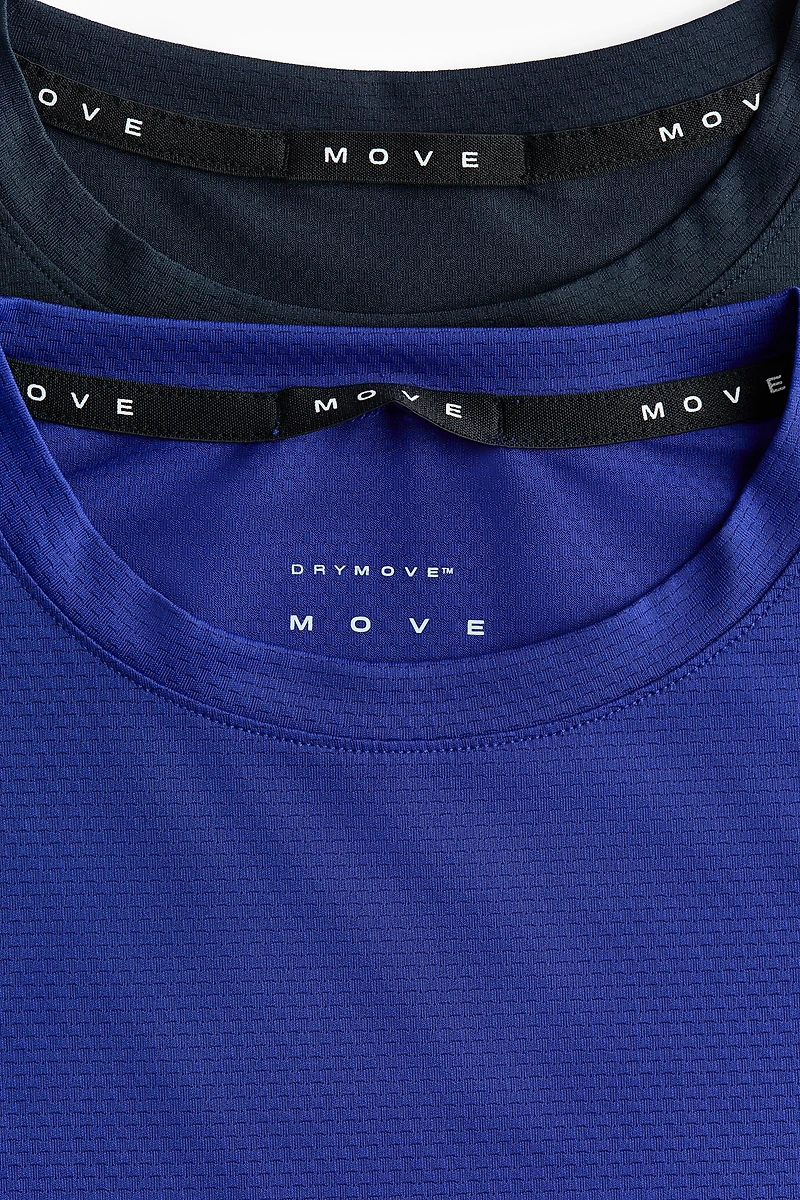 Lot de 2 T-shirts sport DryMove🅪