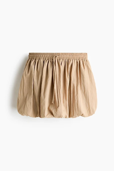 Bubble-Hem Skirt