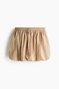 Bubble-Hem Skirt