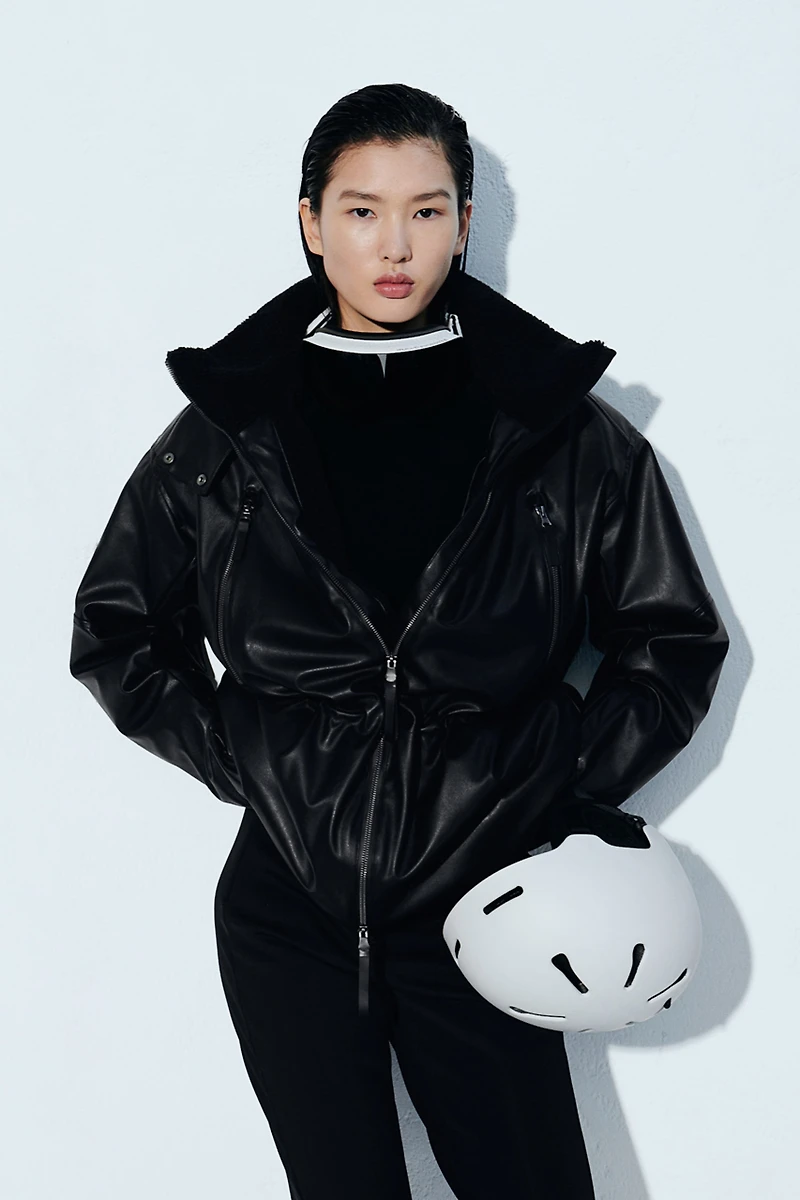 Coated Ski Jacket with ThermoMove™