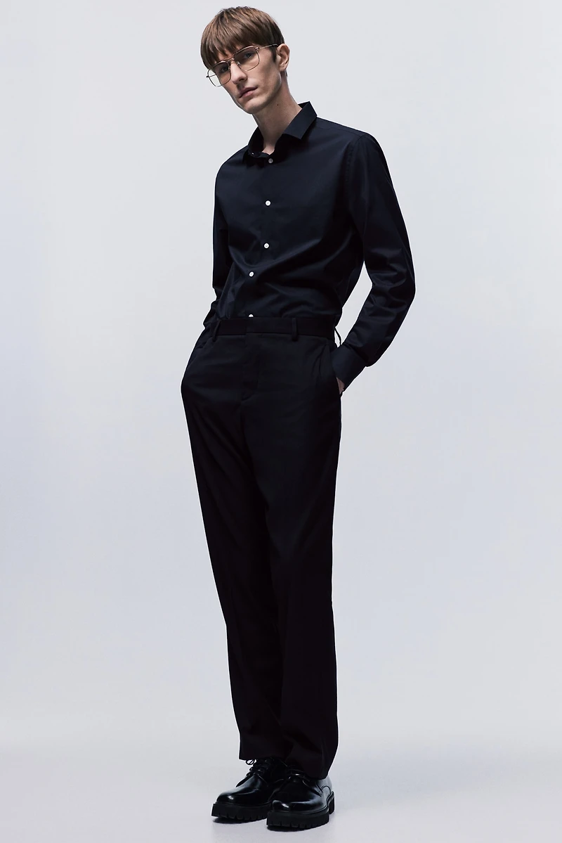 Slim Fit Easy-iron Shirt