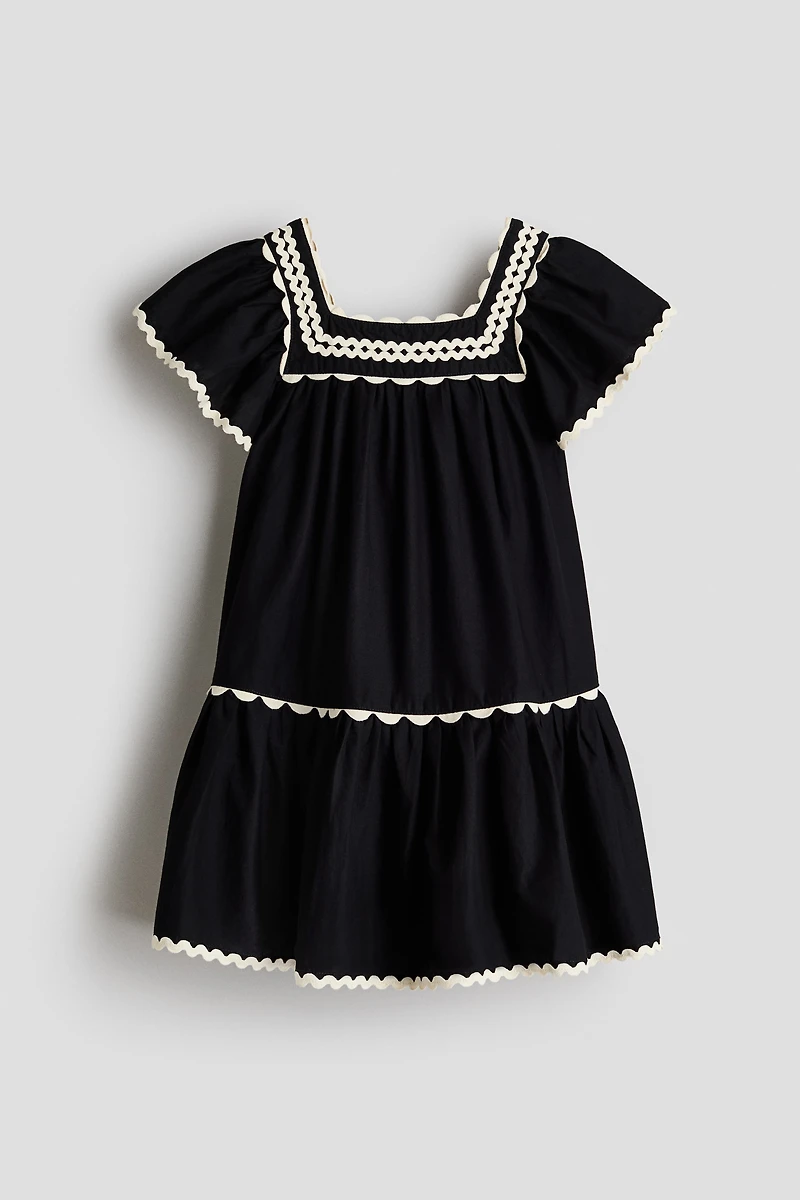 Tiered Cotton Dress
