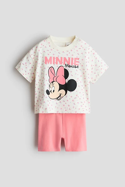 2-Piece Printed Cotton Set