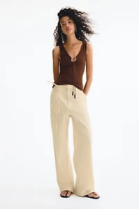 Tie-Detail Pants