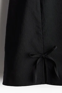 Bow-Detail Mini Skirt