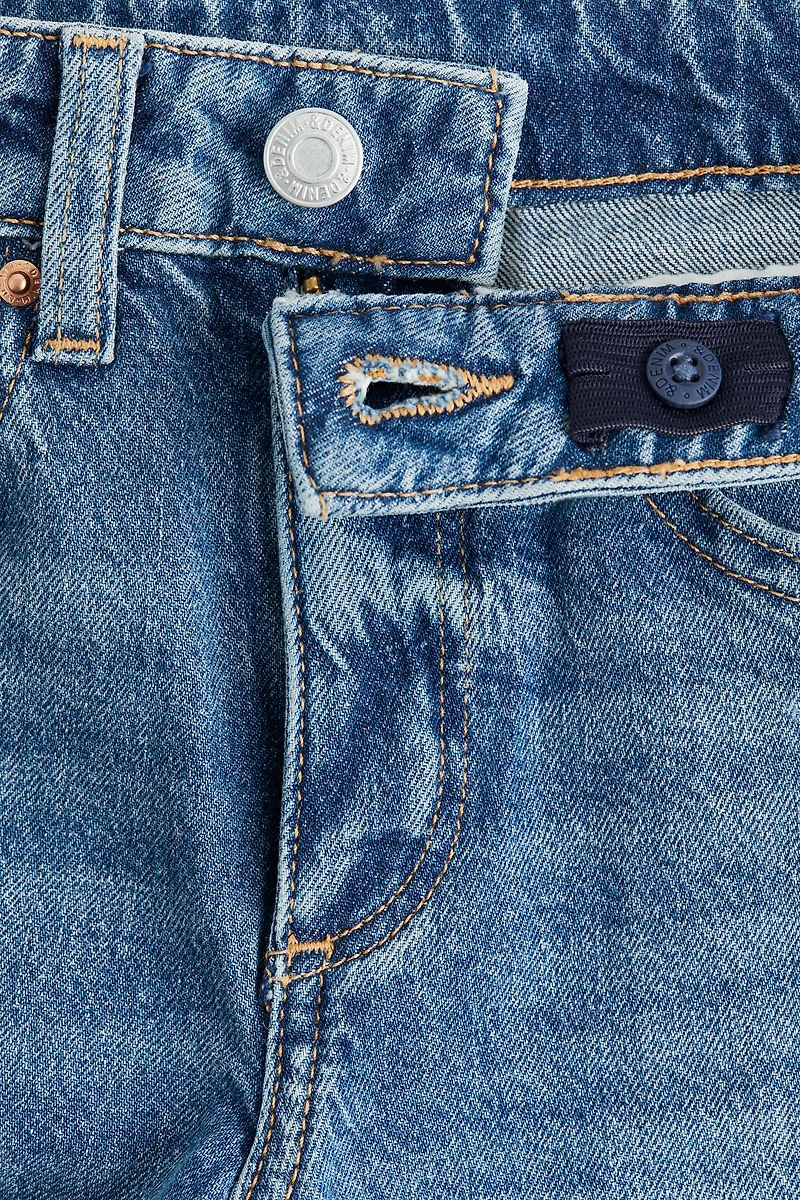 Jean à jambes larges