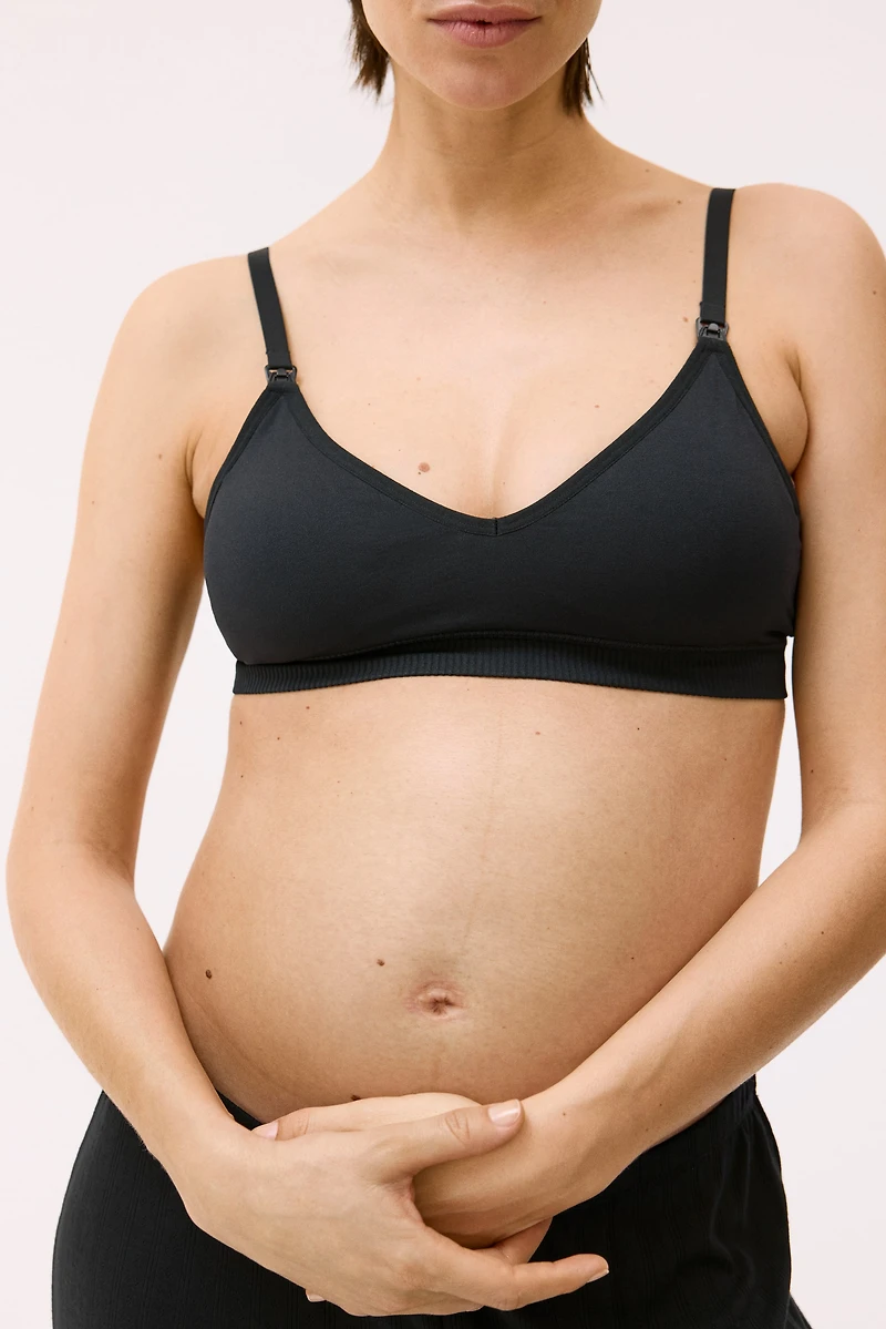 MAMA 2-pack Seamless Padded Nursing Bras