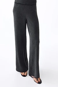 Crinkled Jersey Pants