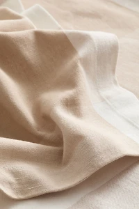 Linen-Blend Tablecloth