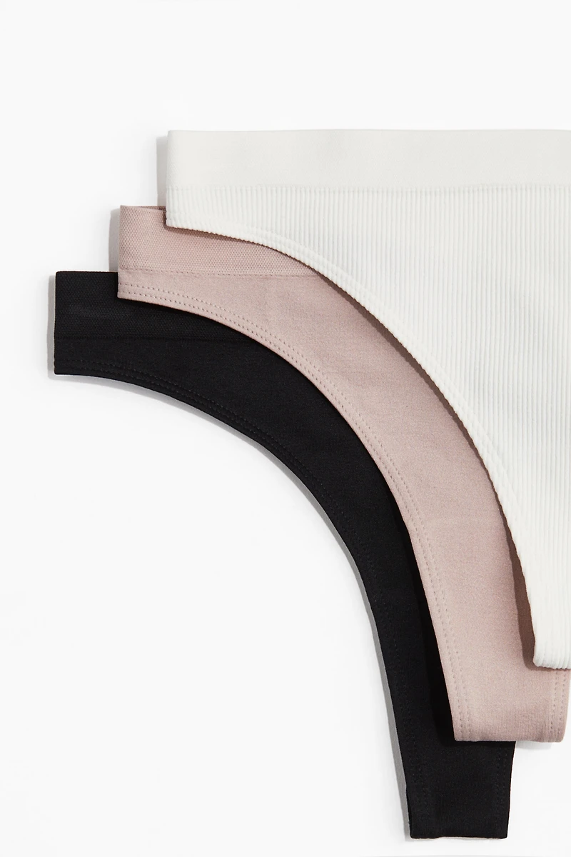 5-Pack Seamless Thong Briefs