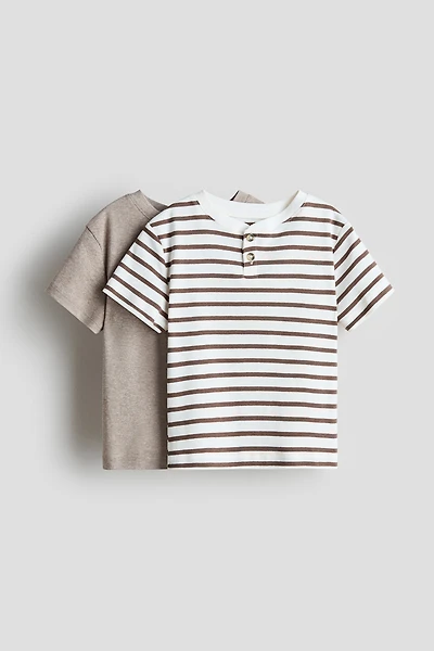 2-Pack Henley T-Shirts