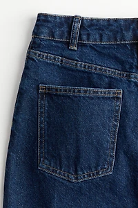Jupe de longueur genou en denim