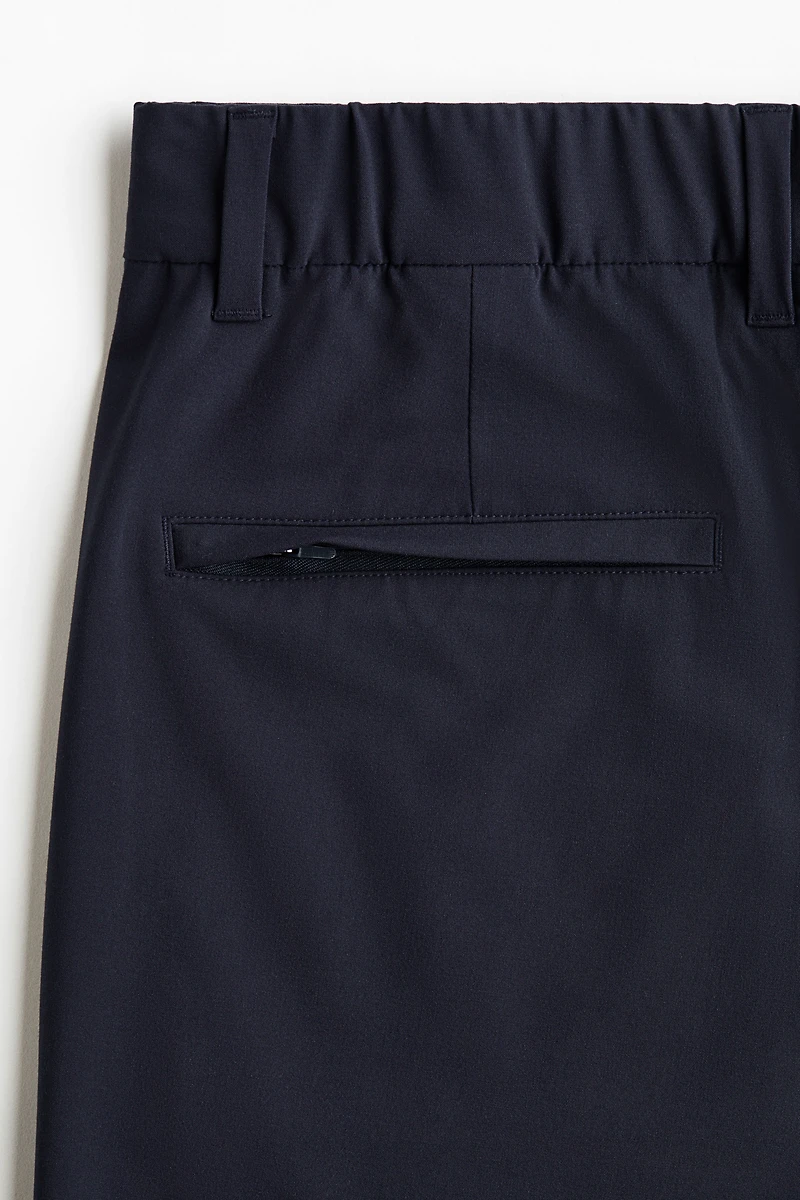 Four-Way Stretch Loose-Fit Chino Shorts