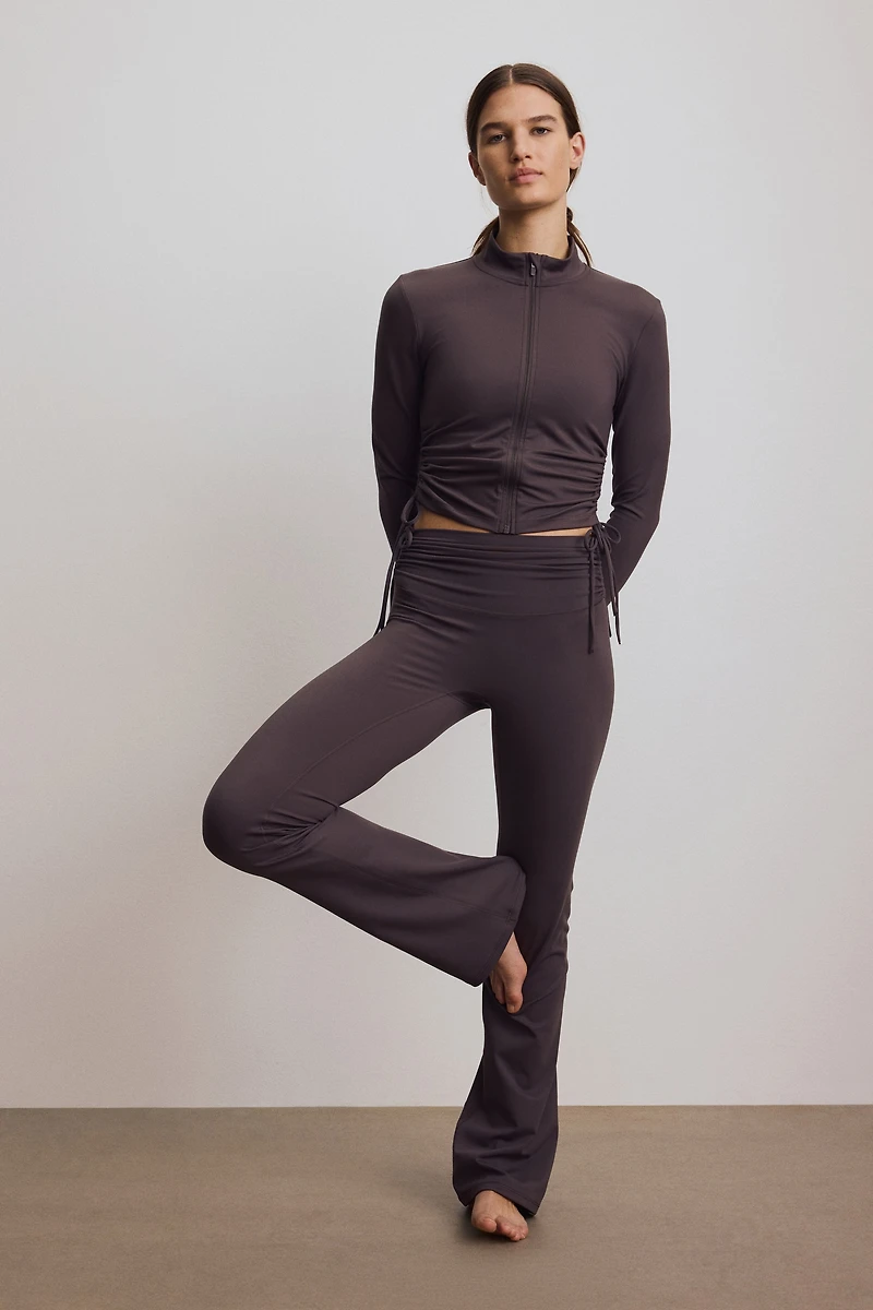 Flared Sports Leggings with SoftMove™