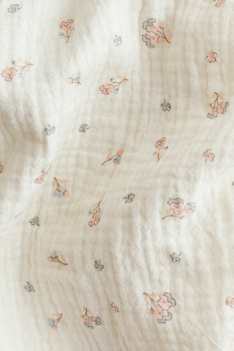 Ensemble 2 pièces en mousseline de coton