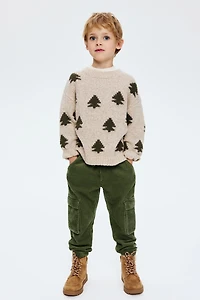 Pantalon de jogging cargo en velours côtelé