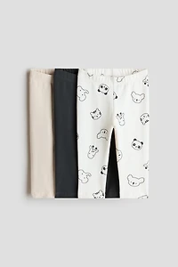 3-pack Cotton Jersey Leggings
