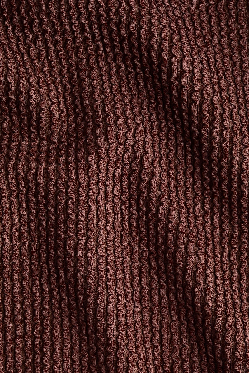 Padded-Cup High-Leg Swimsuit