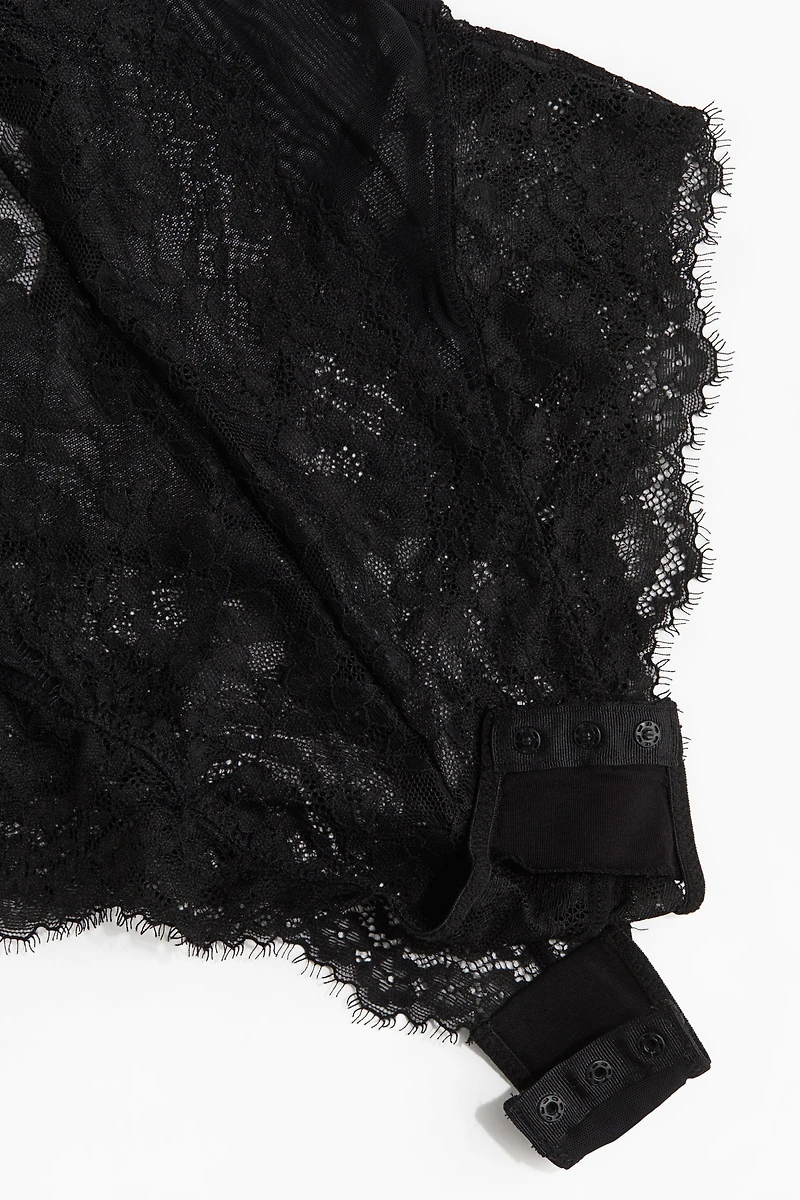 Super Push-Up Lace Bodysuit