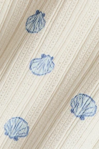 Pointelle Jersey Tank Top