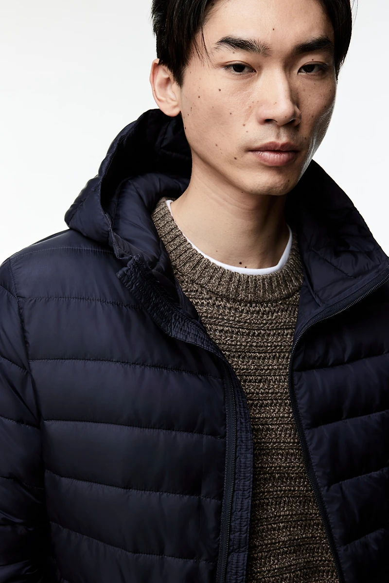 Slim Fit Lightweight Puffer Jacket