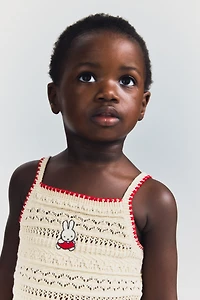 2-Piece Crochet-Look Set